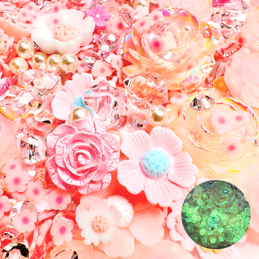 【C241】Rose Garden-UV  Luminous Flower Mix